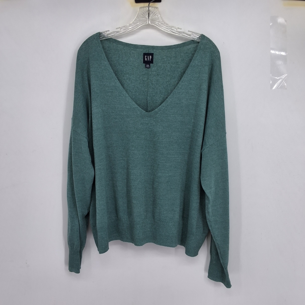 GAP xxl Green Knit Top